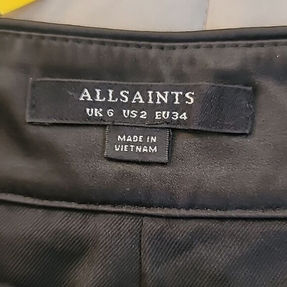 ALL SAINTS Leanna High-Rise Shorts - Picture 5 of 7
